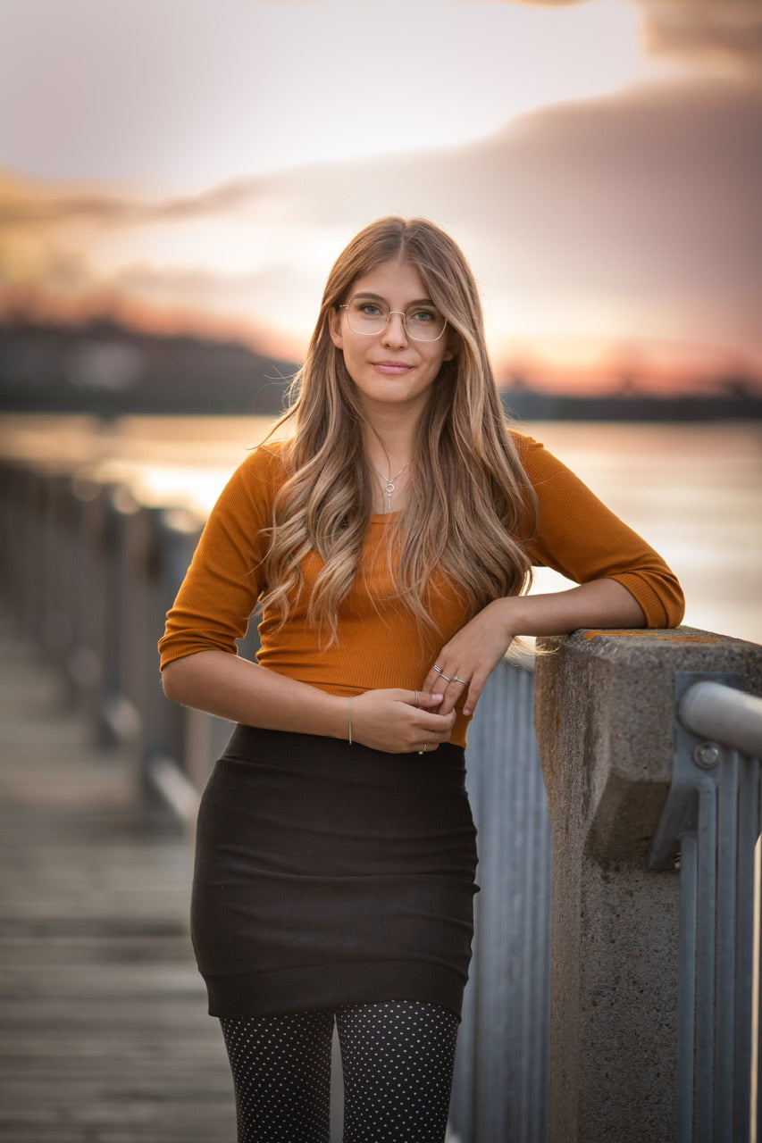 Jupe Corduroy NOIR **Stock Express