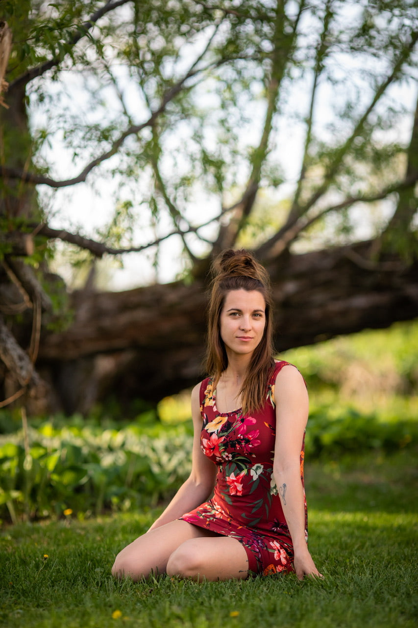 Robe Cami LYS MARSALA **En Stock