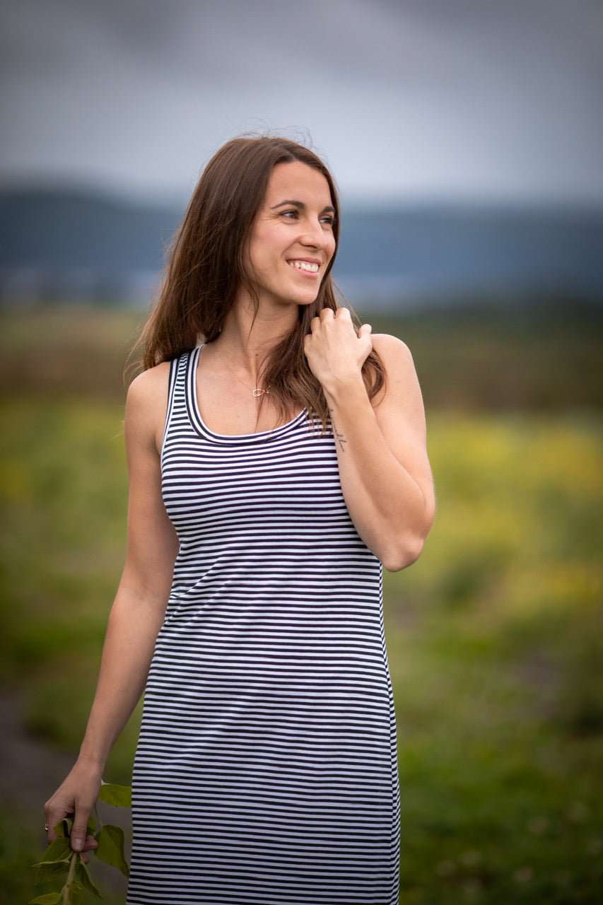 Robe LONGUE à Bretelles *ÉCOLO