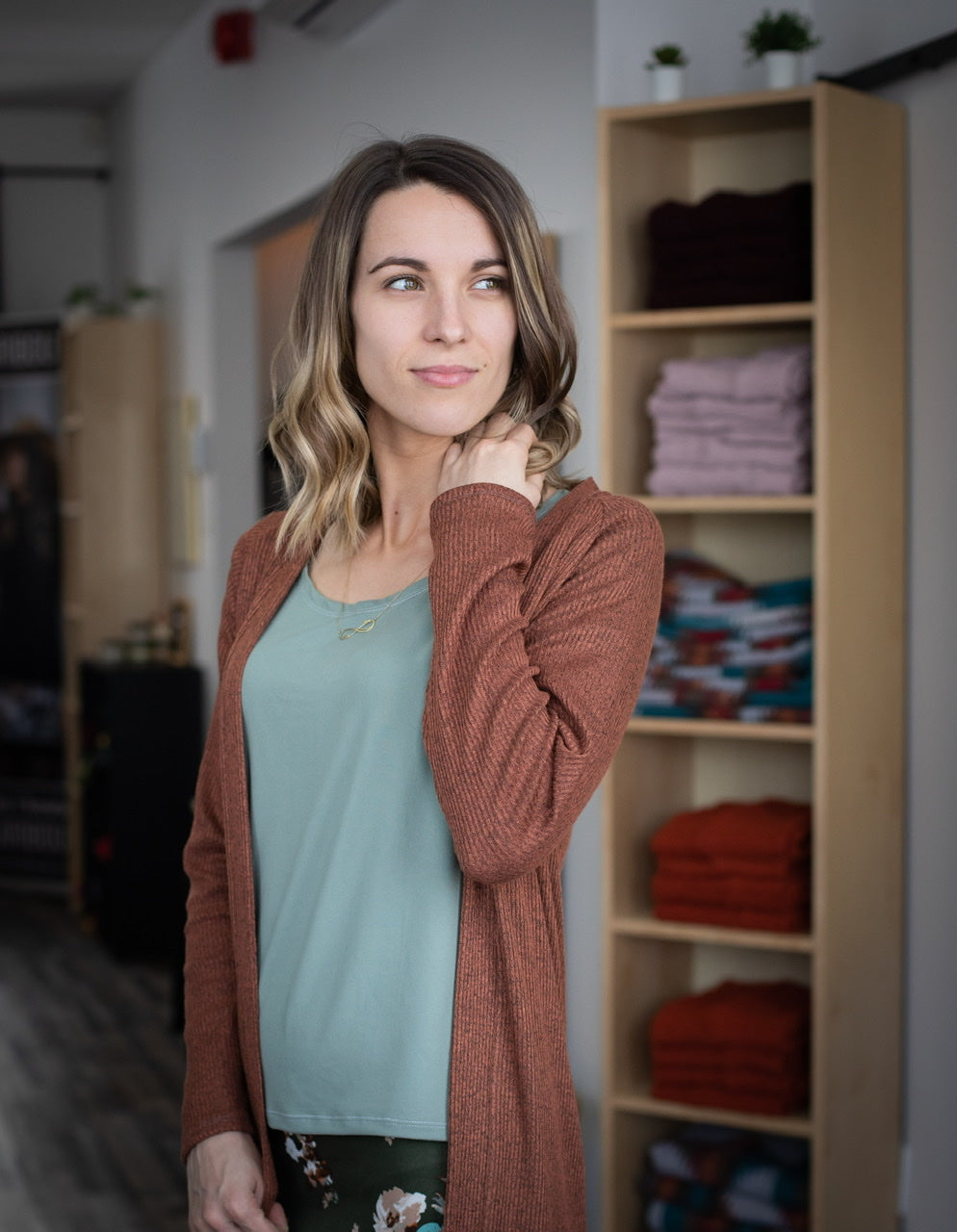** CARDIGAN Gris - Options de longueur