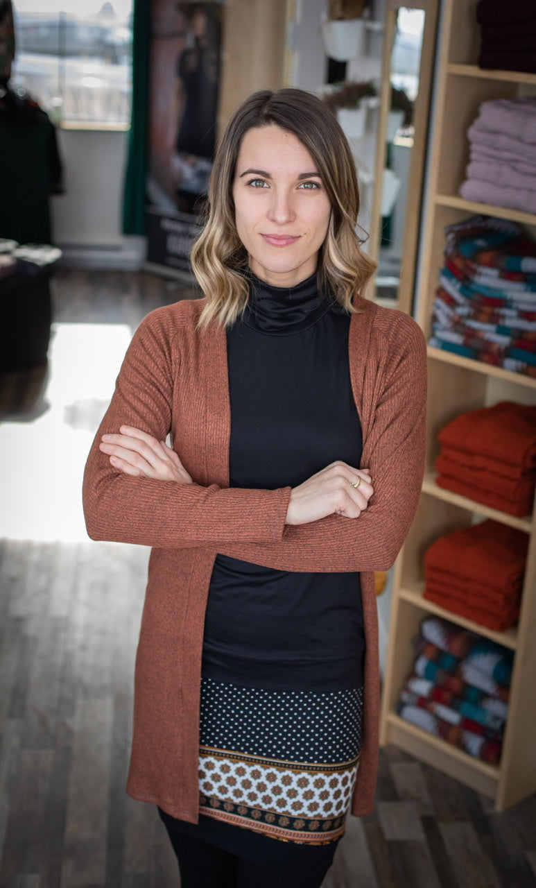 ** CARDIGAN Gris - Options de longueur