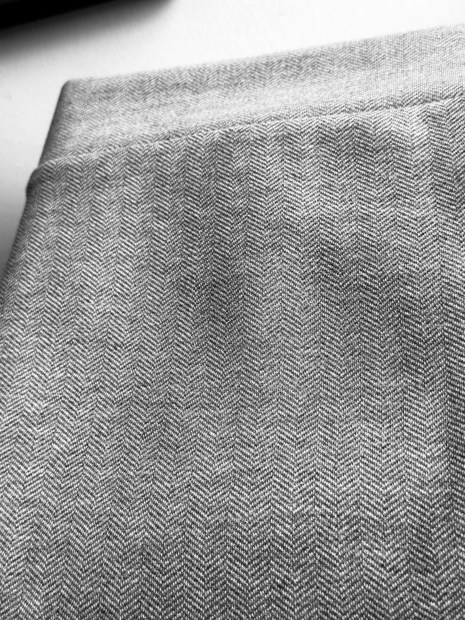 Jupe Herringbone GRIS **En Stock