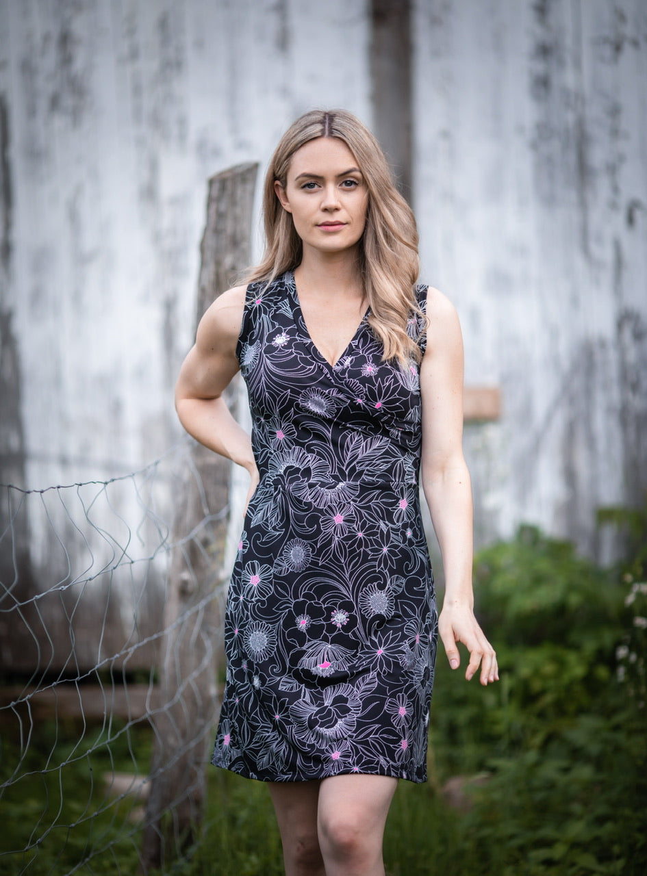 Robe Cache-Coeur ANNA **En Stock