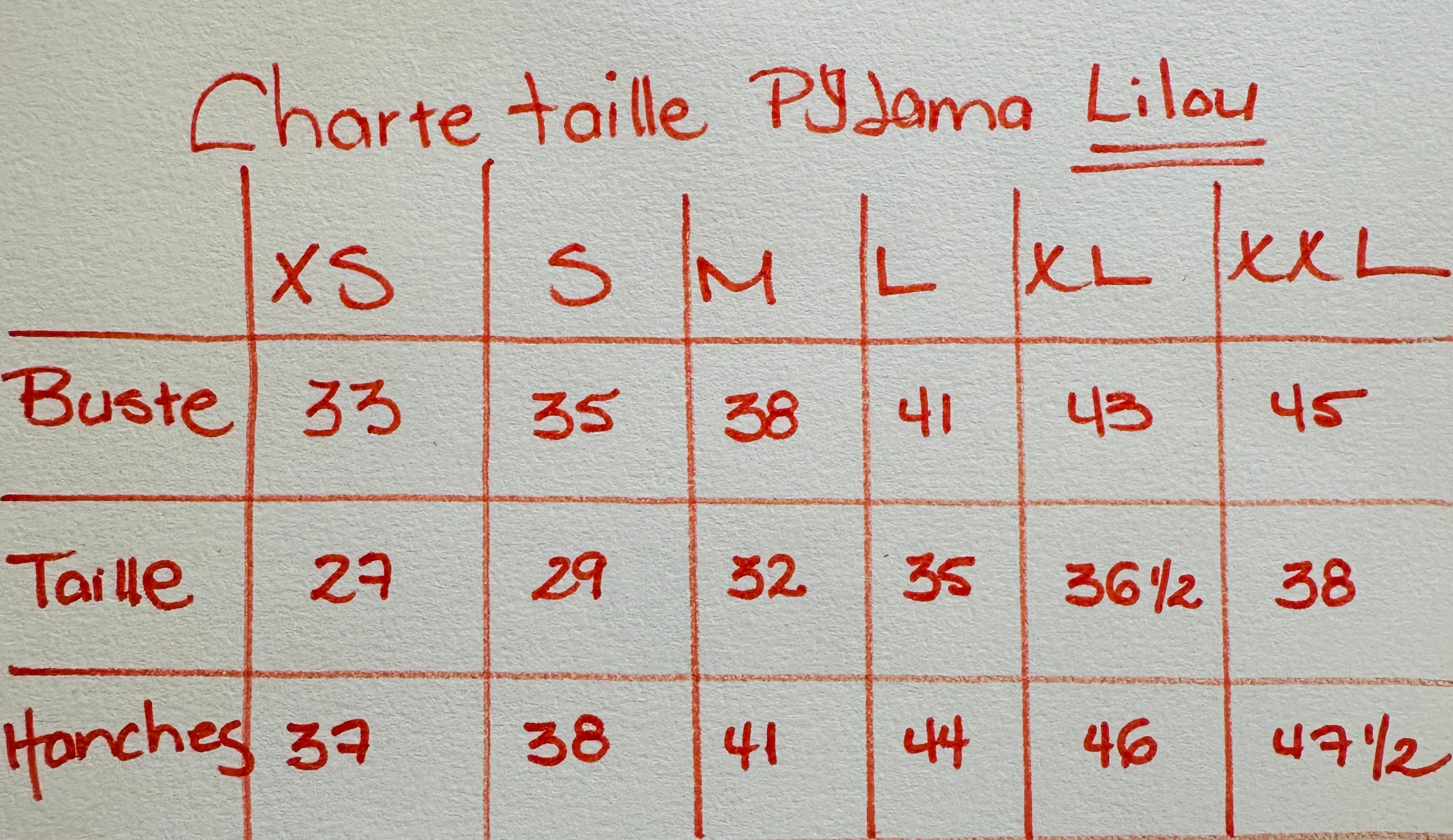 Pyjama LILOU Cuivre **PRÉ VENTE