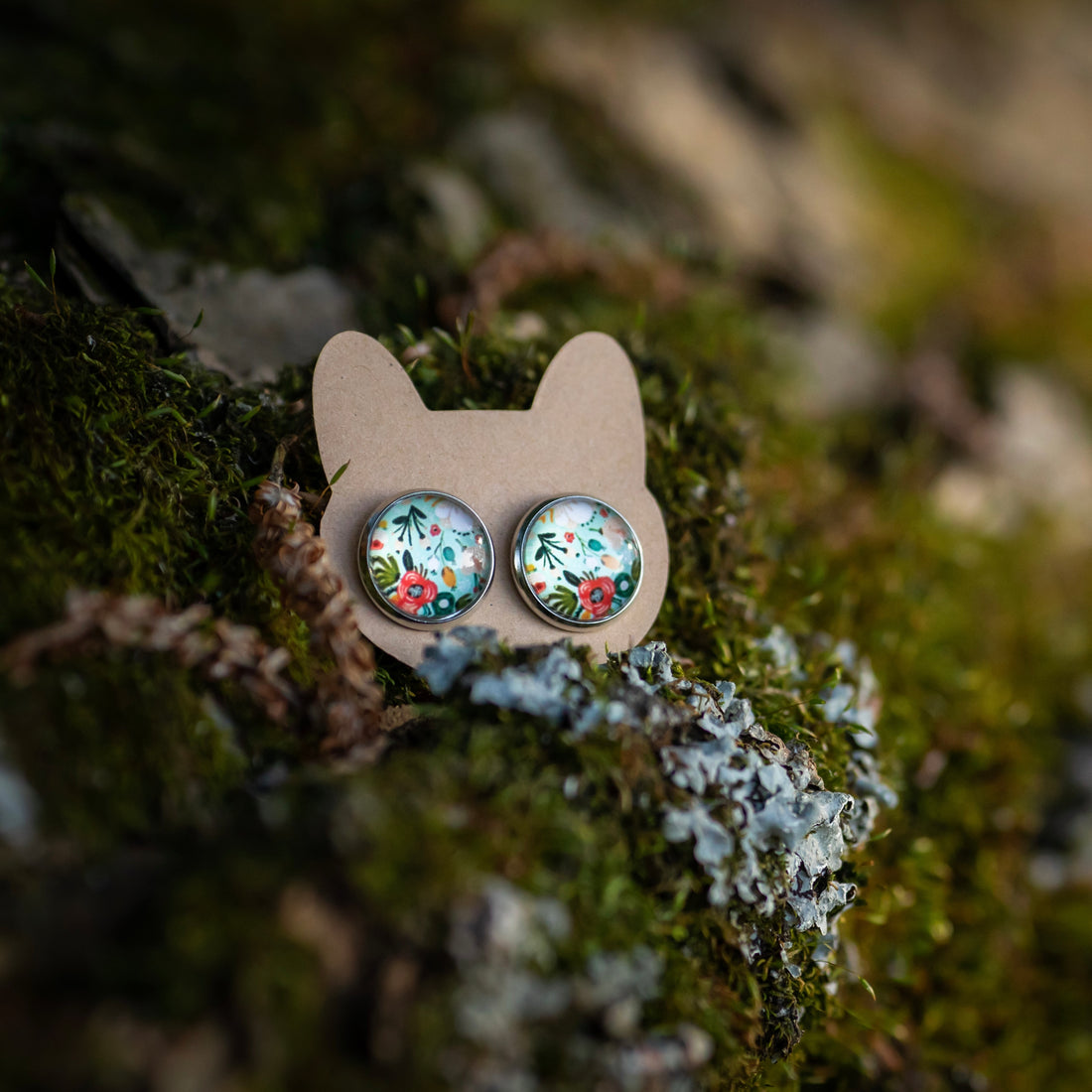 🌺 Boucles d’oreilles SAUGE **En Stock