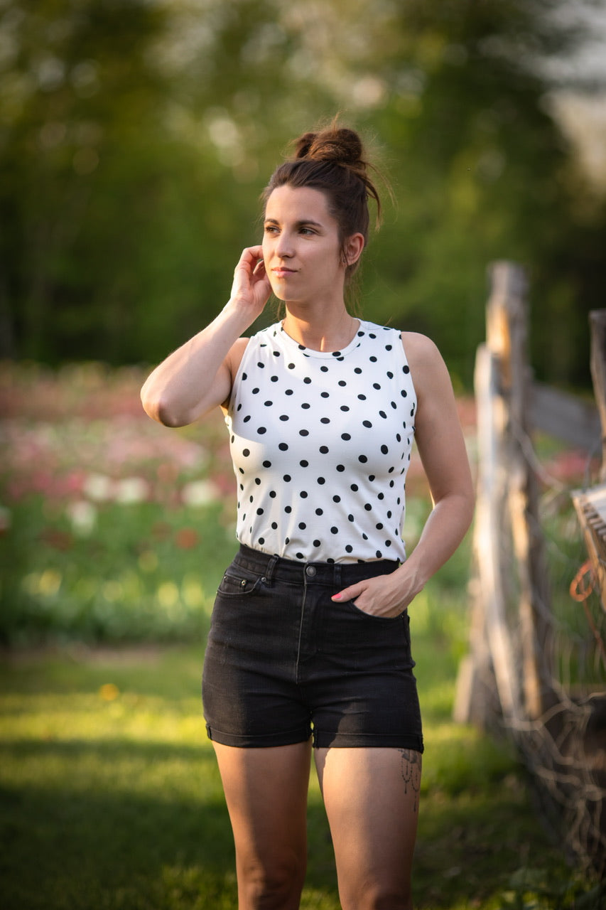 *** Top Emma RÉTRO fond blanc - Options Disponibles