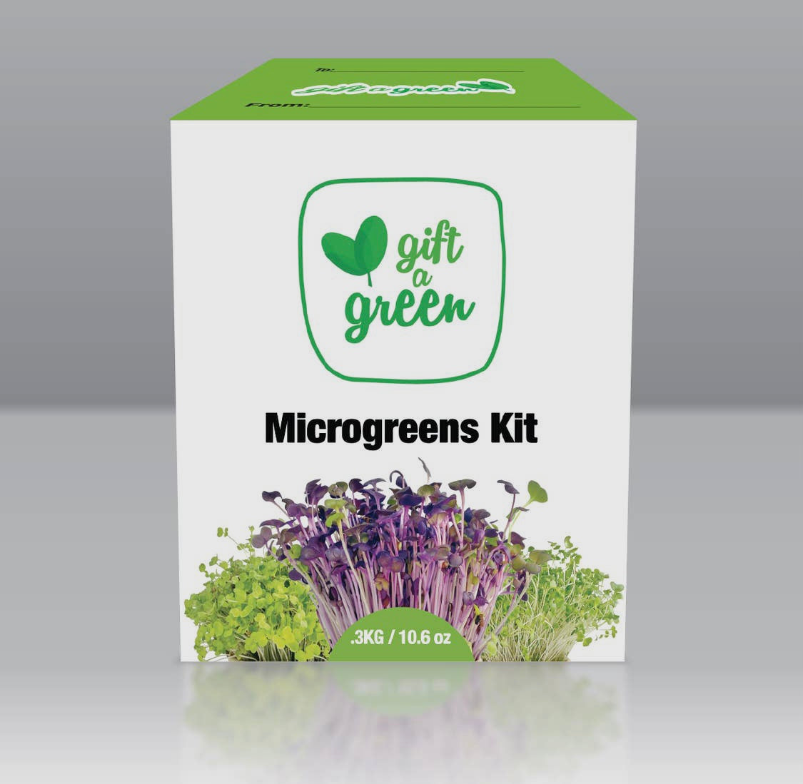 Coffret Cadeau de Micro-pousses Biologiques ***En Stock
