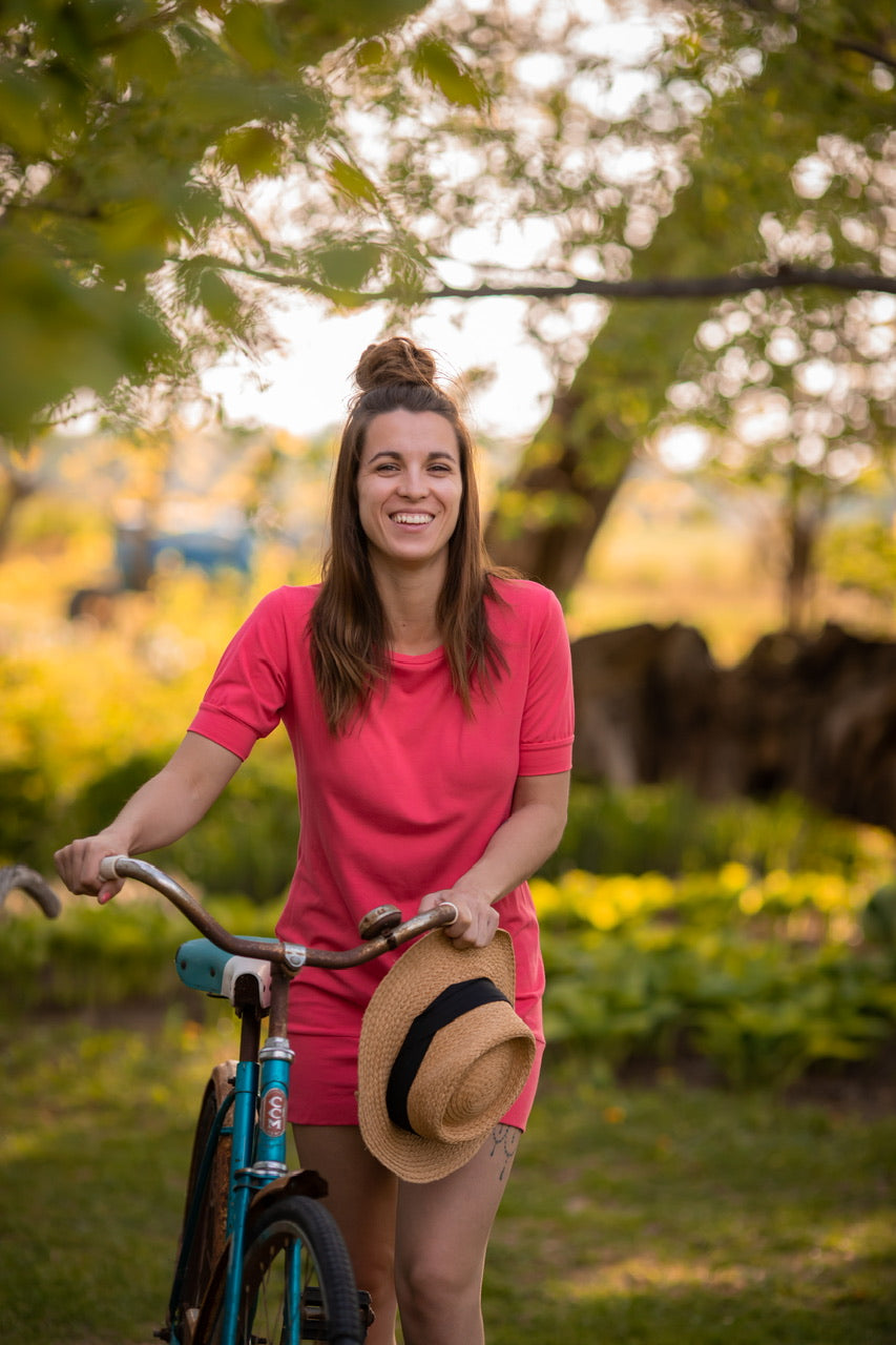 Tunique FIONA  Sorbet - Collection Écoresponsable