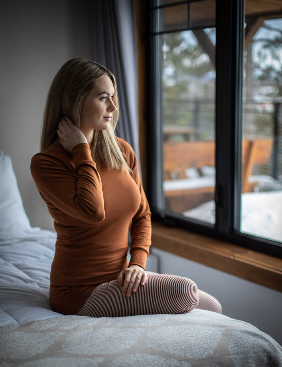 Pyjama LILOU Cuivre **PRÉ VENTE