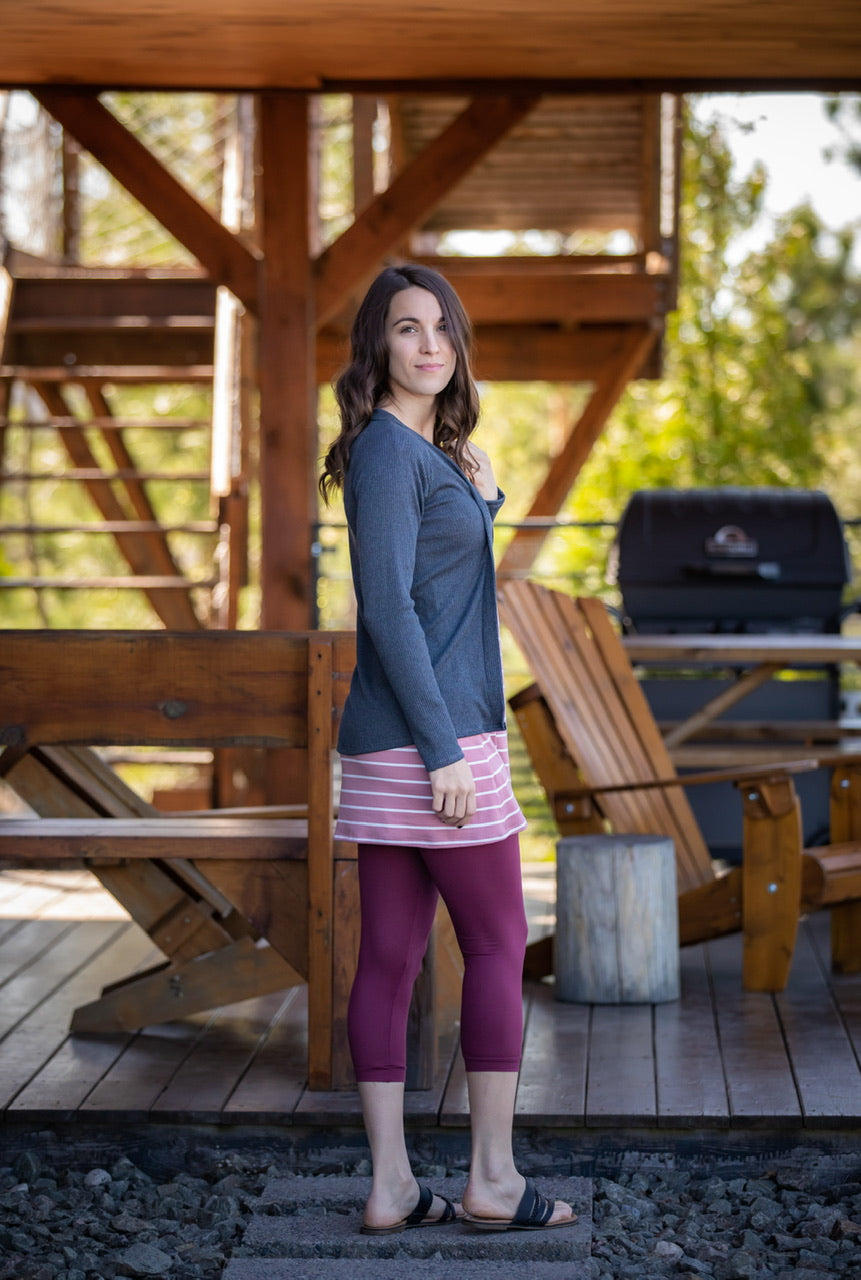 CARDIGAN Gris - Version en RABAIS