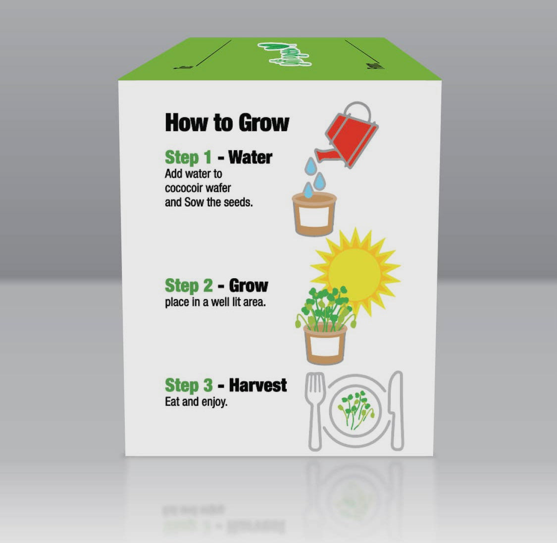 Coffret Cadeau de Micro-pousses Biologiques ***En Stock