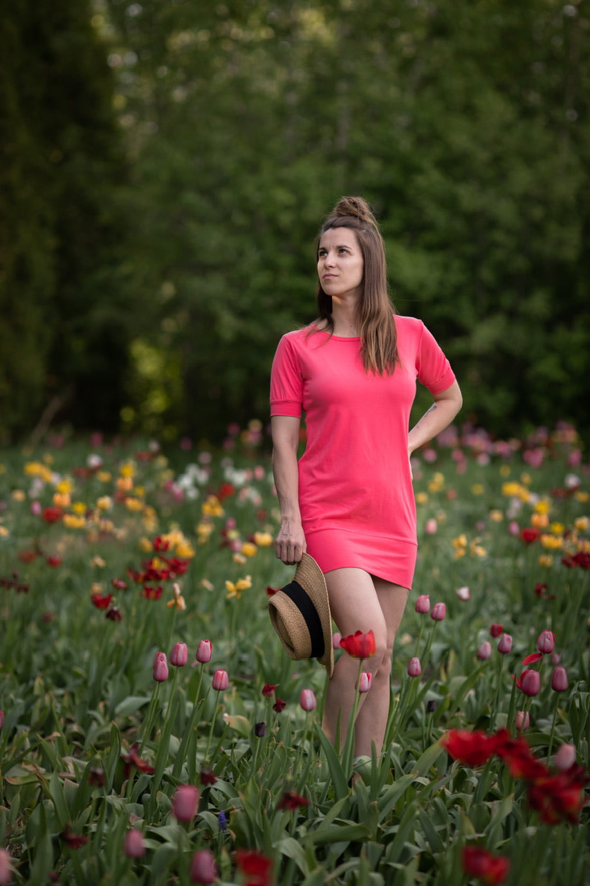 Tunique FIONA  Sorbet - Collection Écoresponsable