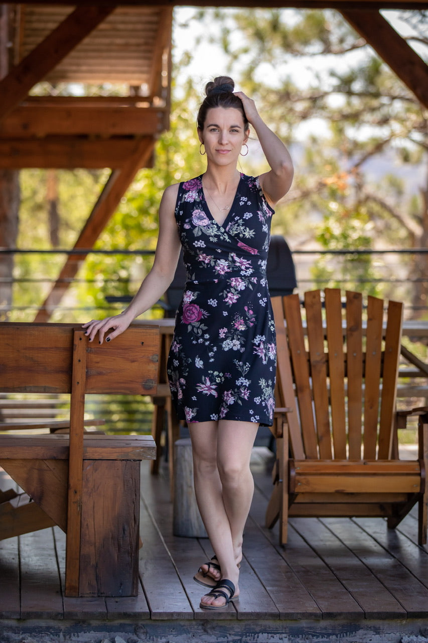 Robe Cache-Coeur MÉLISSA **En Stock