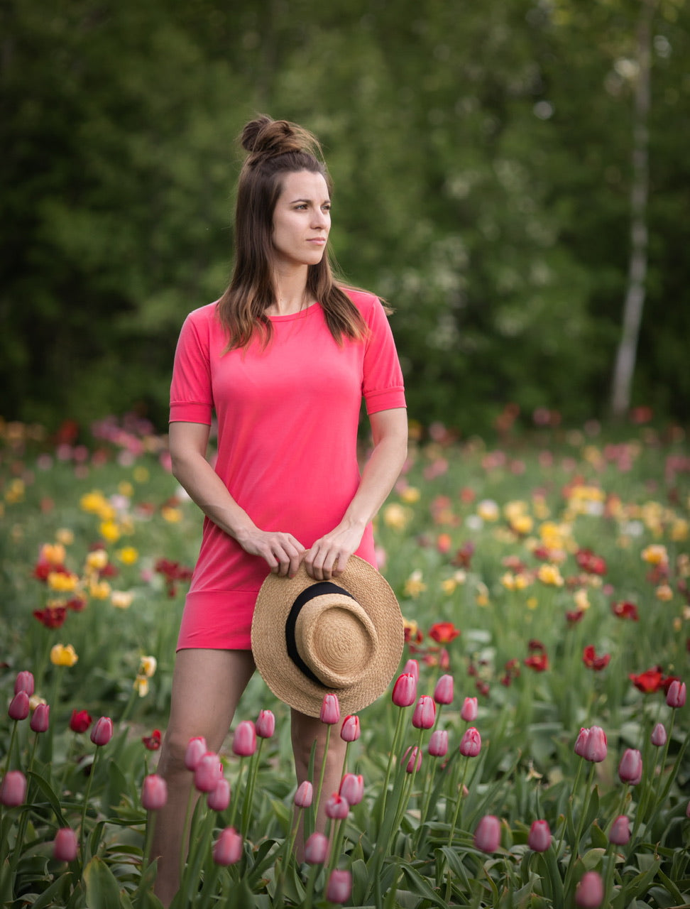 Tunique FIONA  Sorbet - Collection Écoresponsable