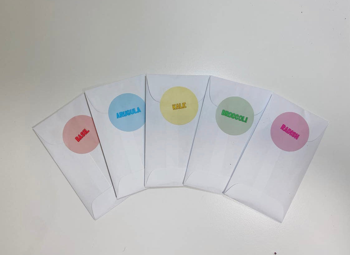 Coffret Cadeau de Micro-pousses Biologiques ***En Stock