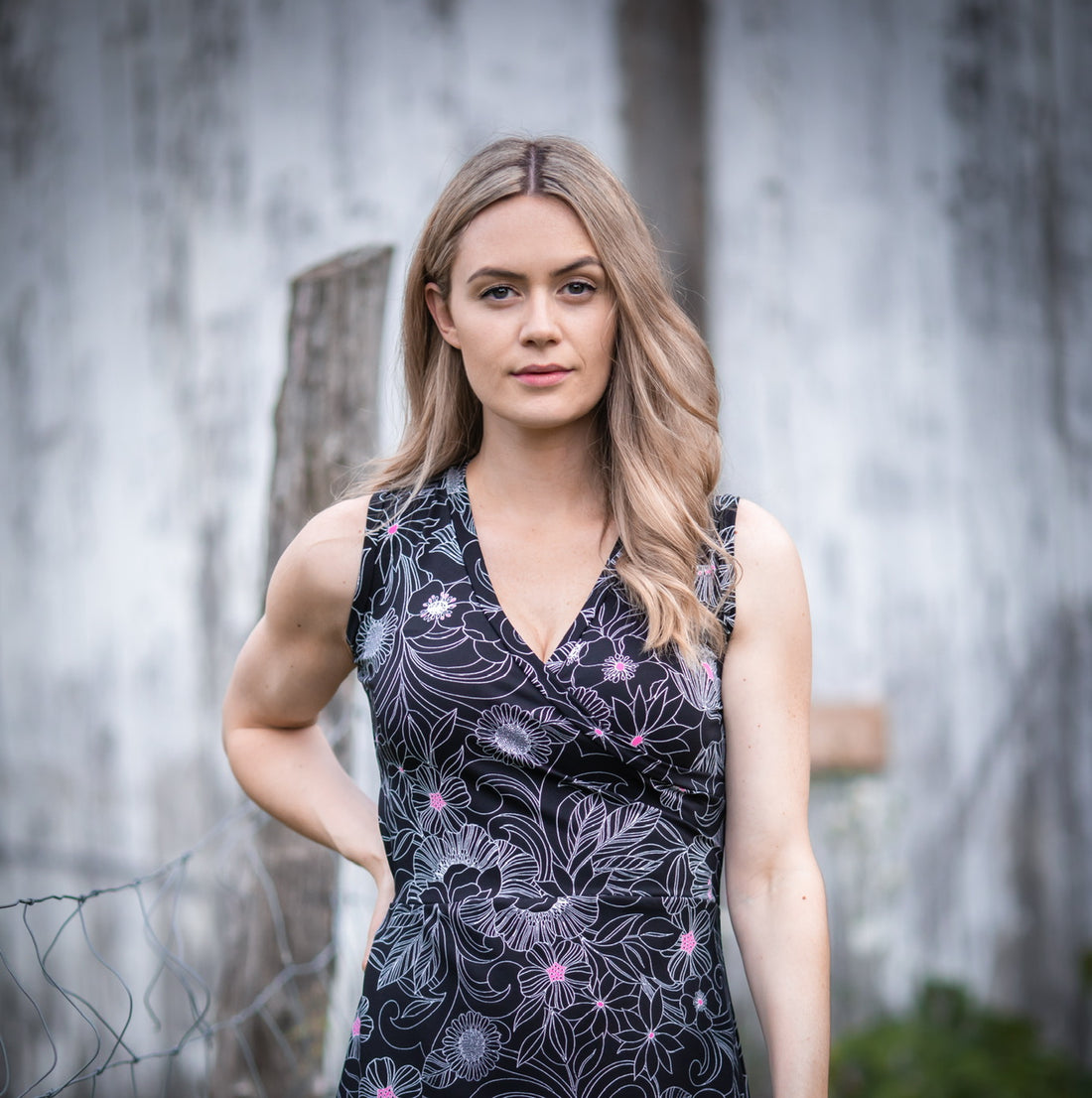 Robe Cache-Coeur ANNA **En Stock