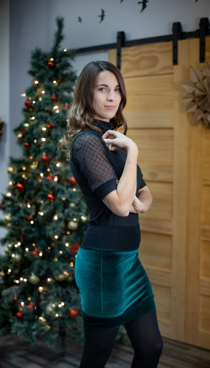 *Jupe VELOURS Forêt **En Stock