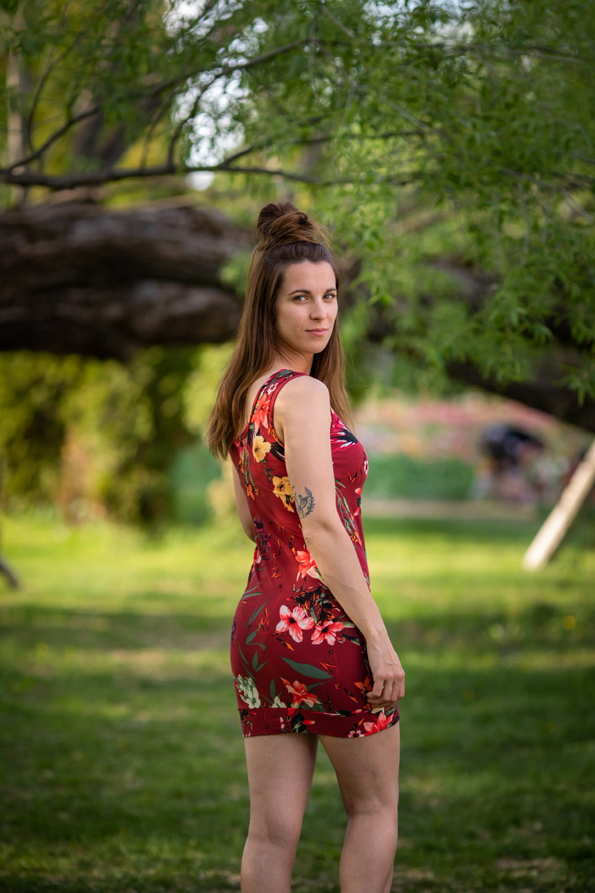 Robe Cami LYS MARSALA **En Stock