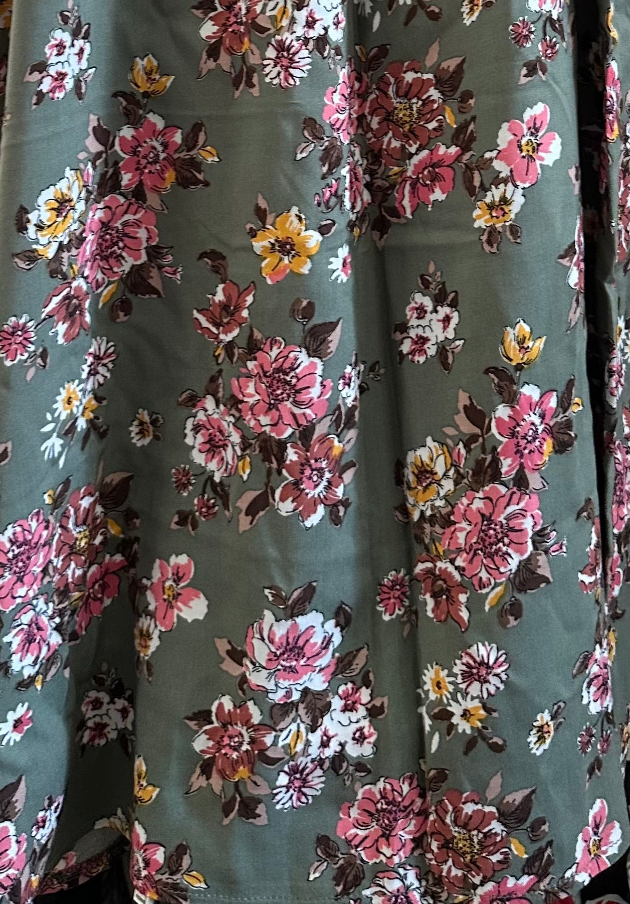 Robe JULIETTE Floral Sauge **En Stock