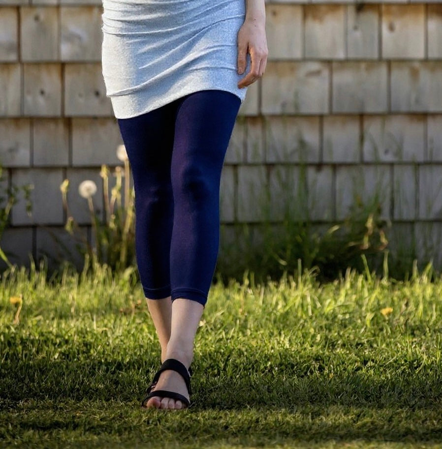Legging Capri Uni MARINE **En Stock