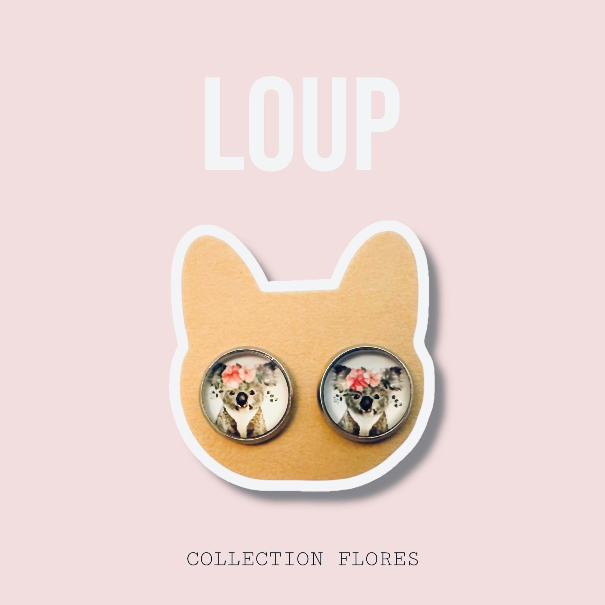 🐨Boucles d’oreilles KOALA **En Stock