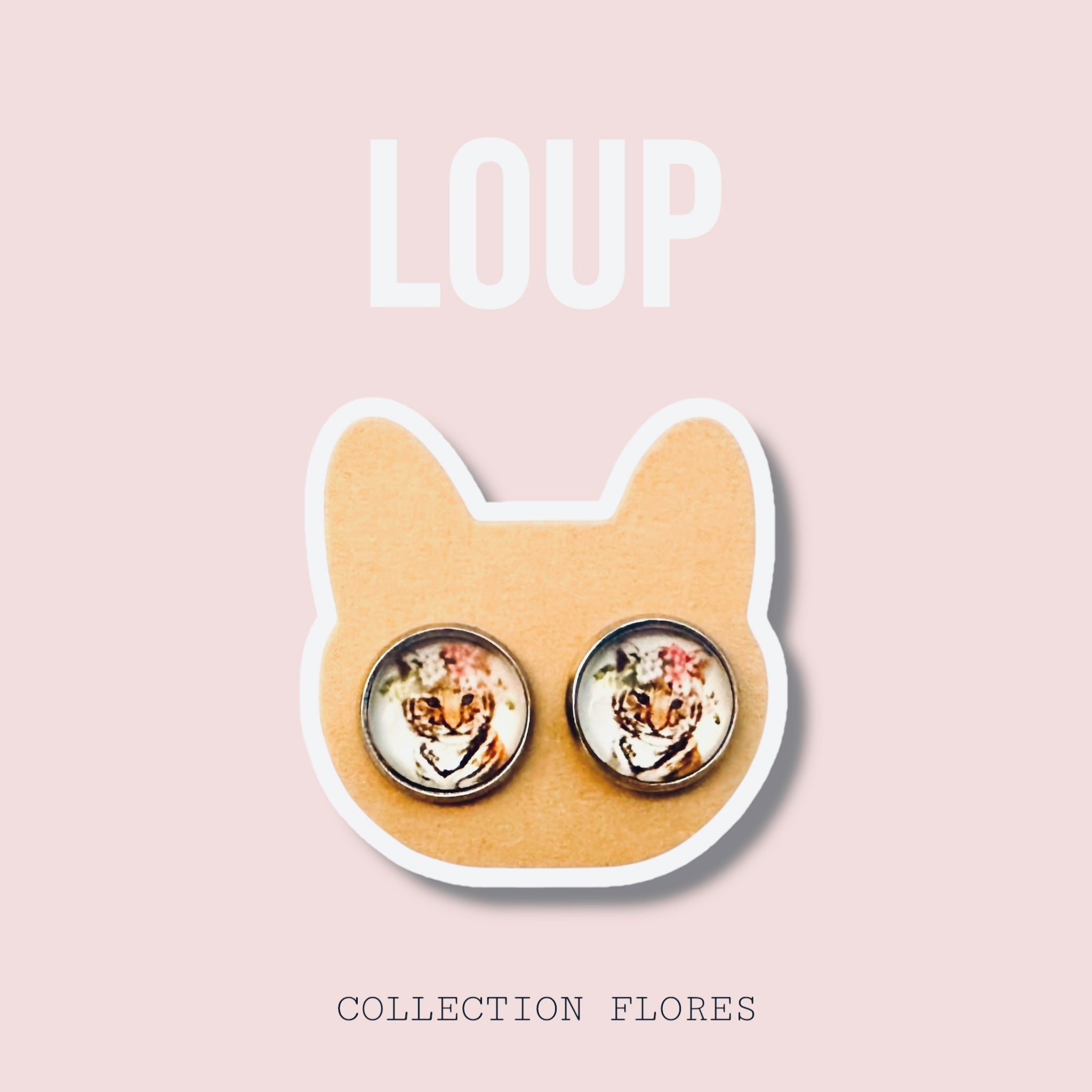 🐯 Boucles d’oreilles TIGRE **En Stock