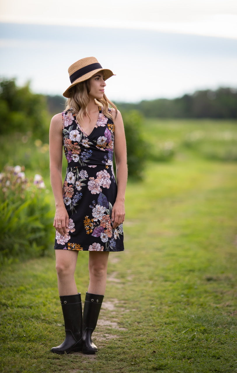 Robe Cache-Coeur MÉLISSA **En Stock