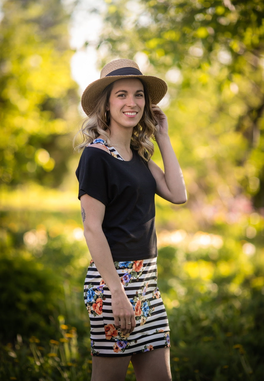 Chandail Ample Uni NOIR *Options de longueur