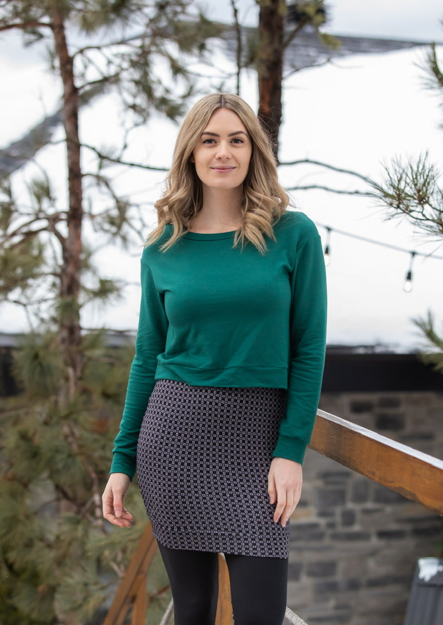 Chandail CHLOÉ Vert Forêt **Sur Commande