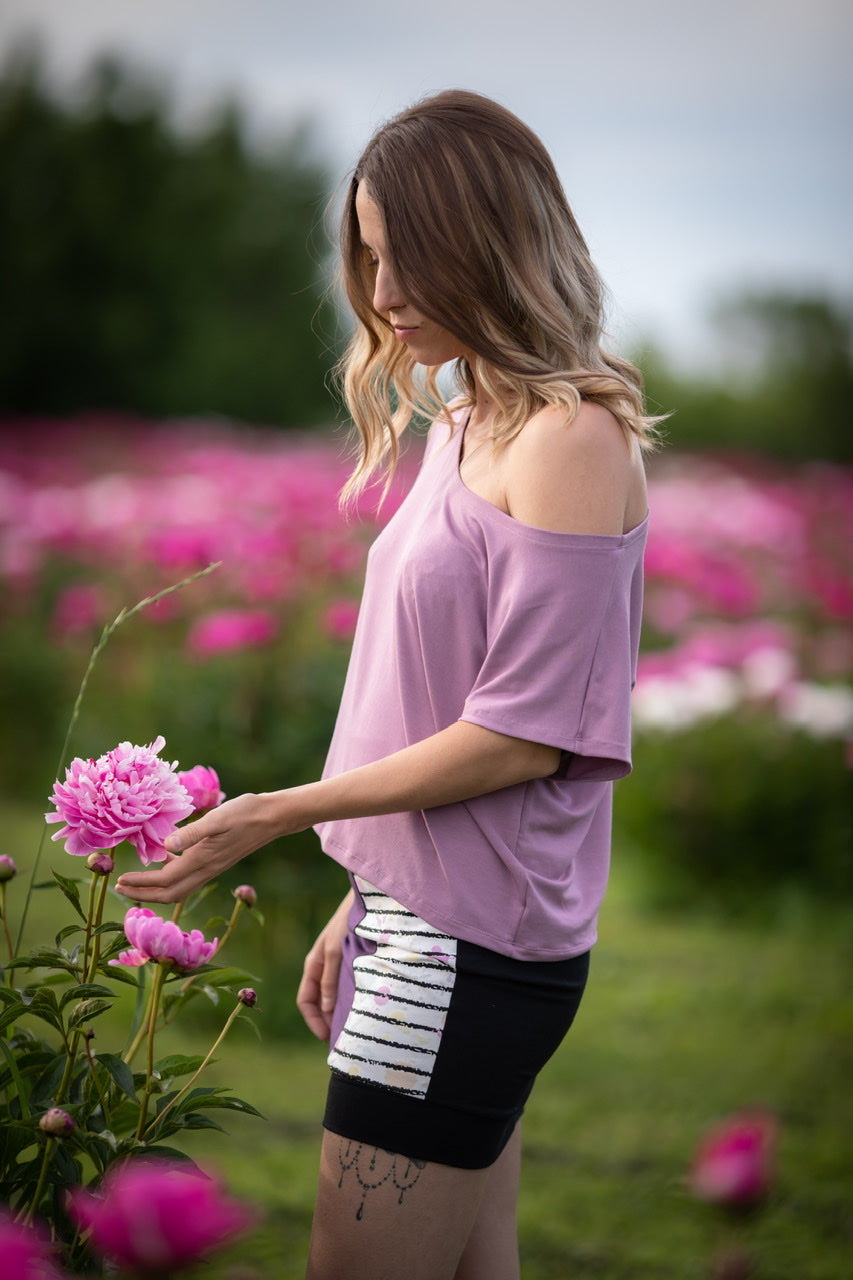 Chandail Ample Uni LAVANDE *Options de longueur