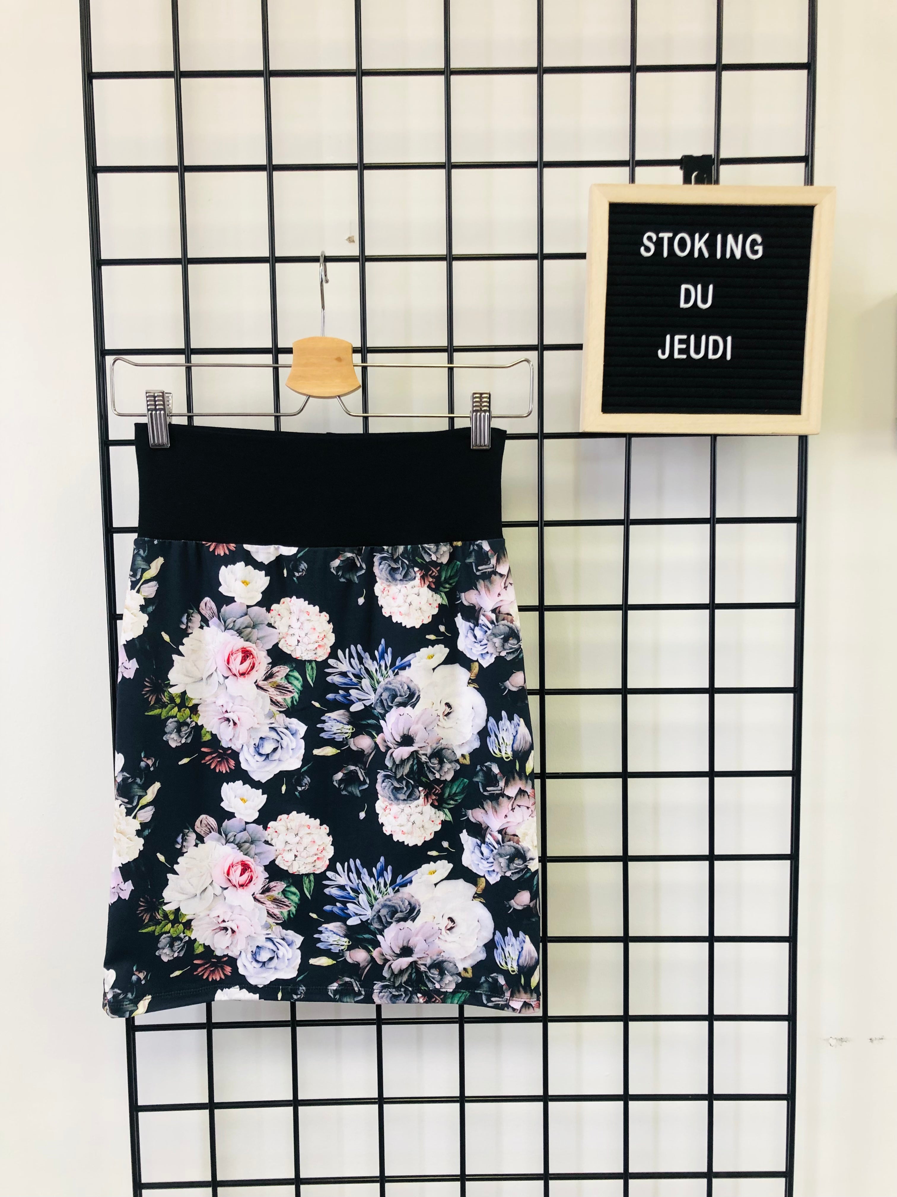 Jupe Crayon BOUQUET **En Stock
