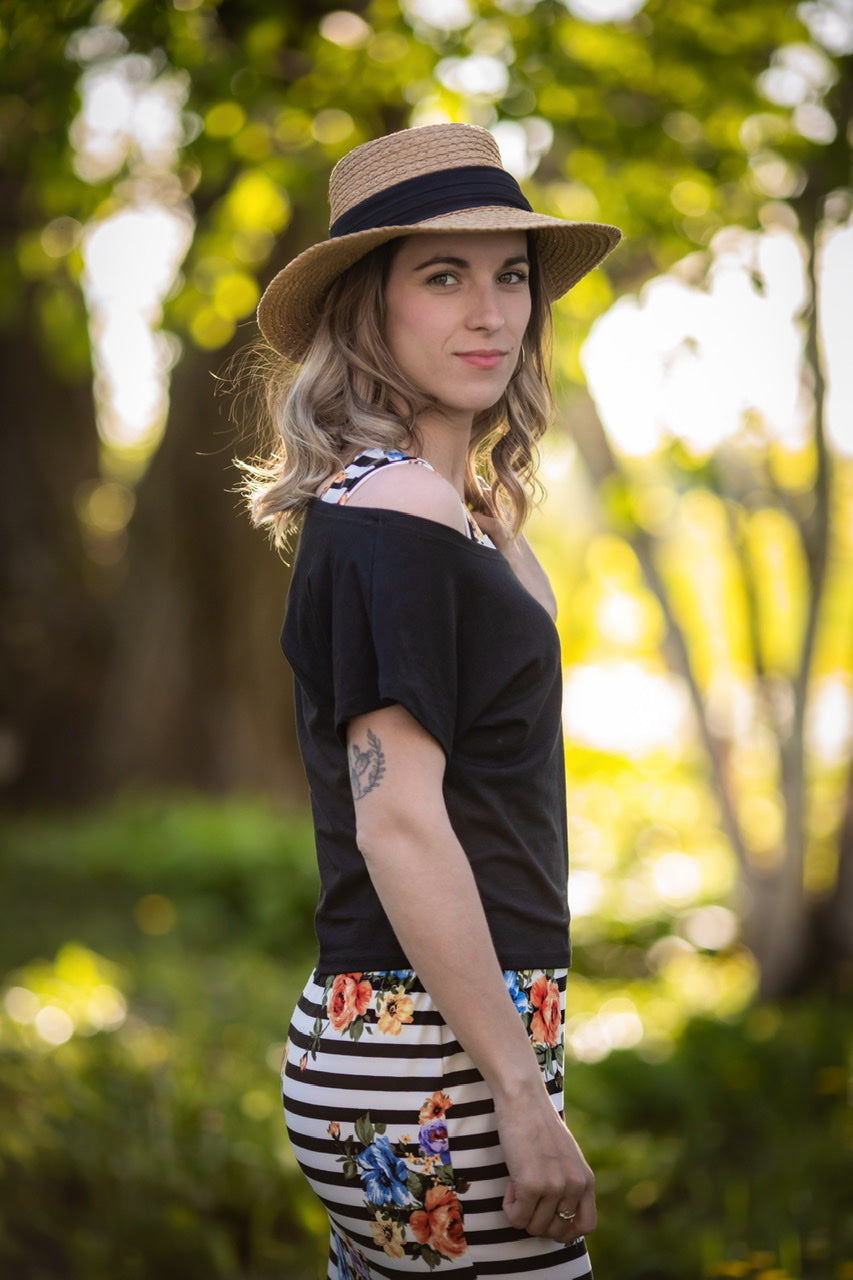 Chandail Ample Uni NOIR *Options de longueur