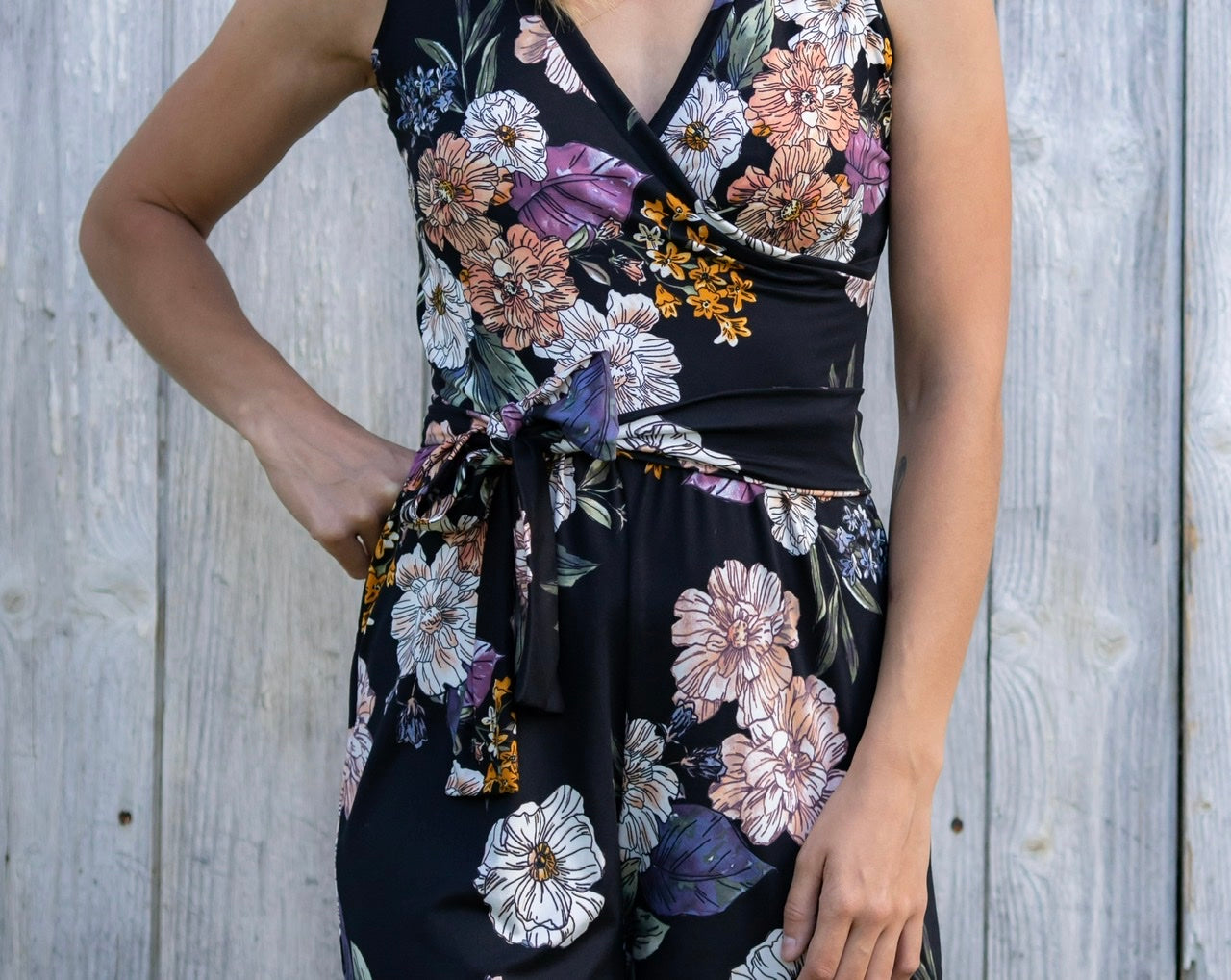 Robe Cache-Coeur MÉLISSA **En Stock