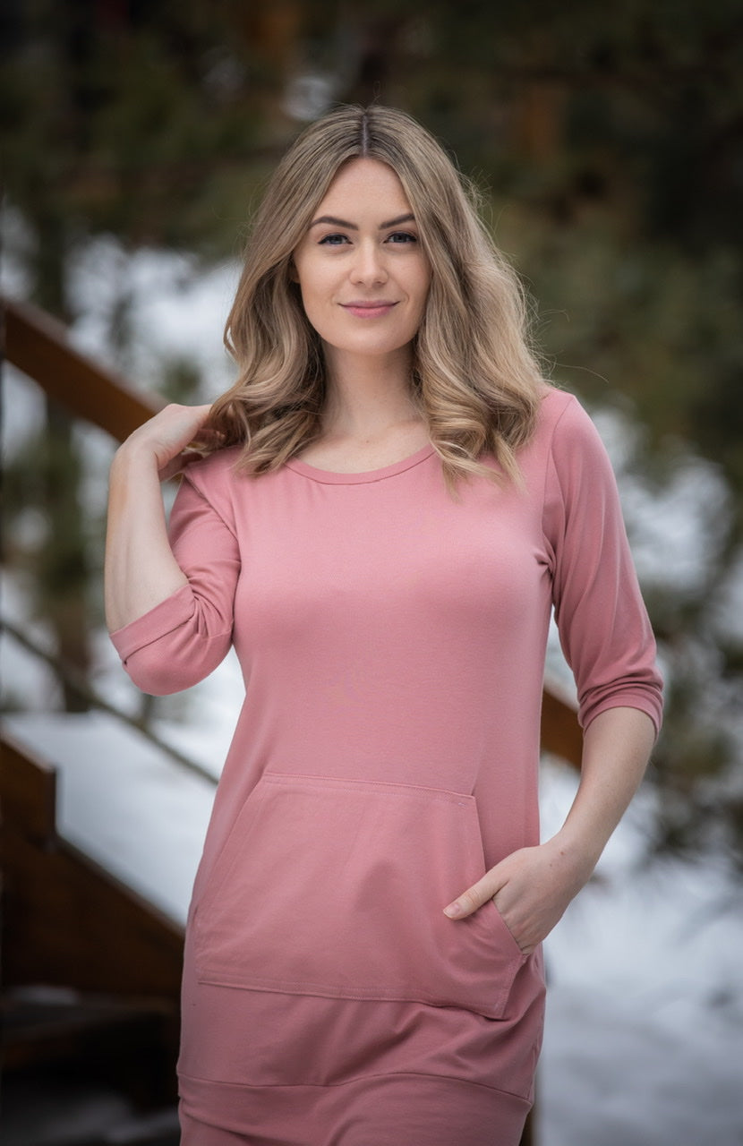 Tunique FIONA - Rose Blush *Collection Écoresponsable