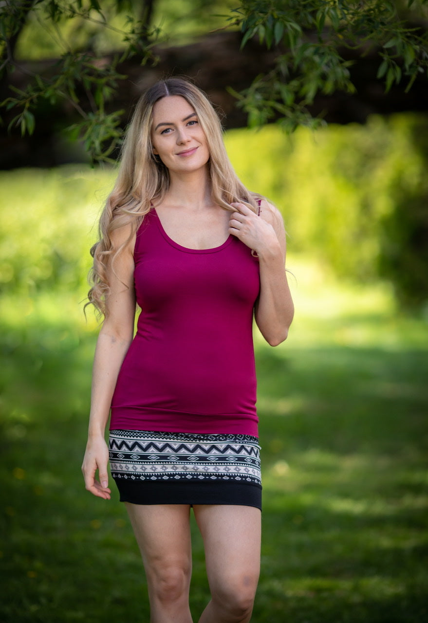 Camisole Bretelles Larges - Options de Couleur