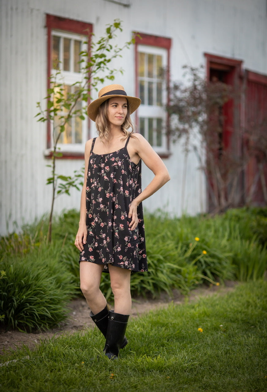 Robe JULIETTE Floral Corail **En Stock