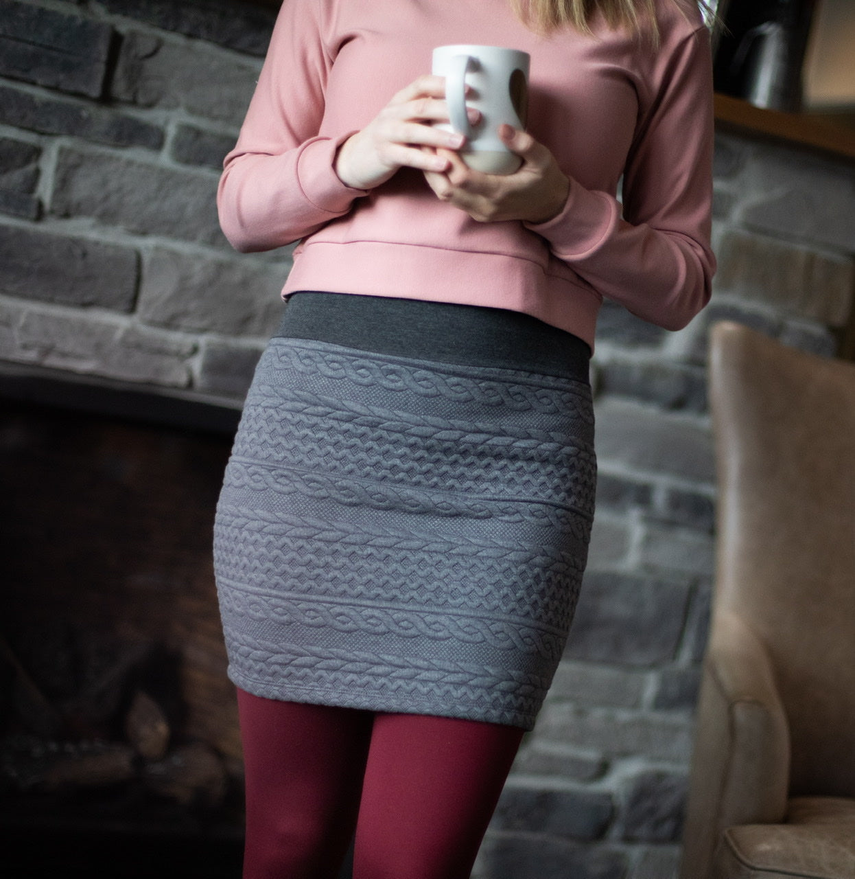 Chandail CHLOÉ Rose Doux **Sur Commande