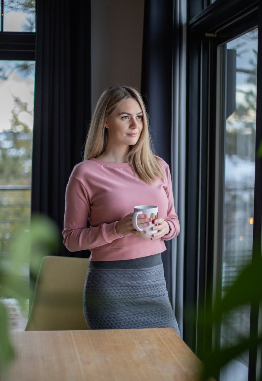 Chandail CHLOÉ Rose Doux **Sur Commande