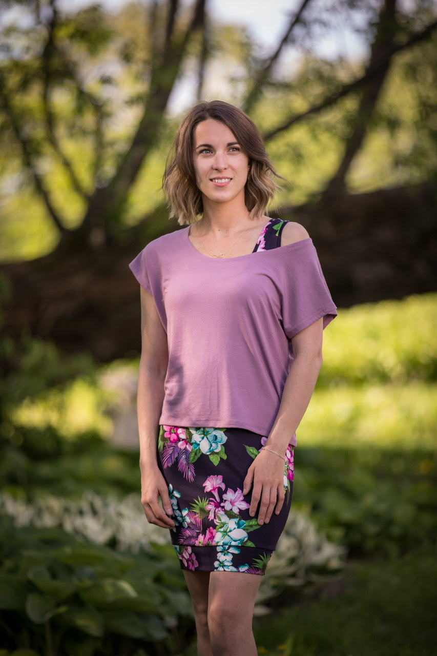 Chandail Ample Uni LAVANDE *Options de longueur