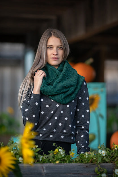 Foulard Tricot FORÊT **En Stock