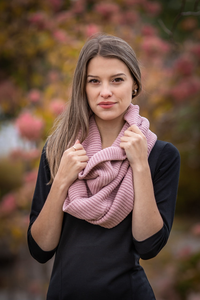 Foulard TRICOT MAILLE - 2 Options Couleurs