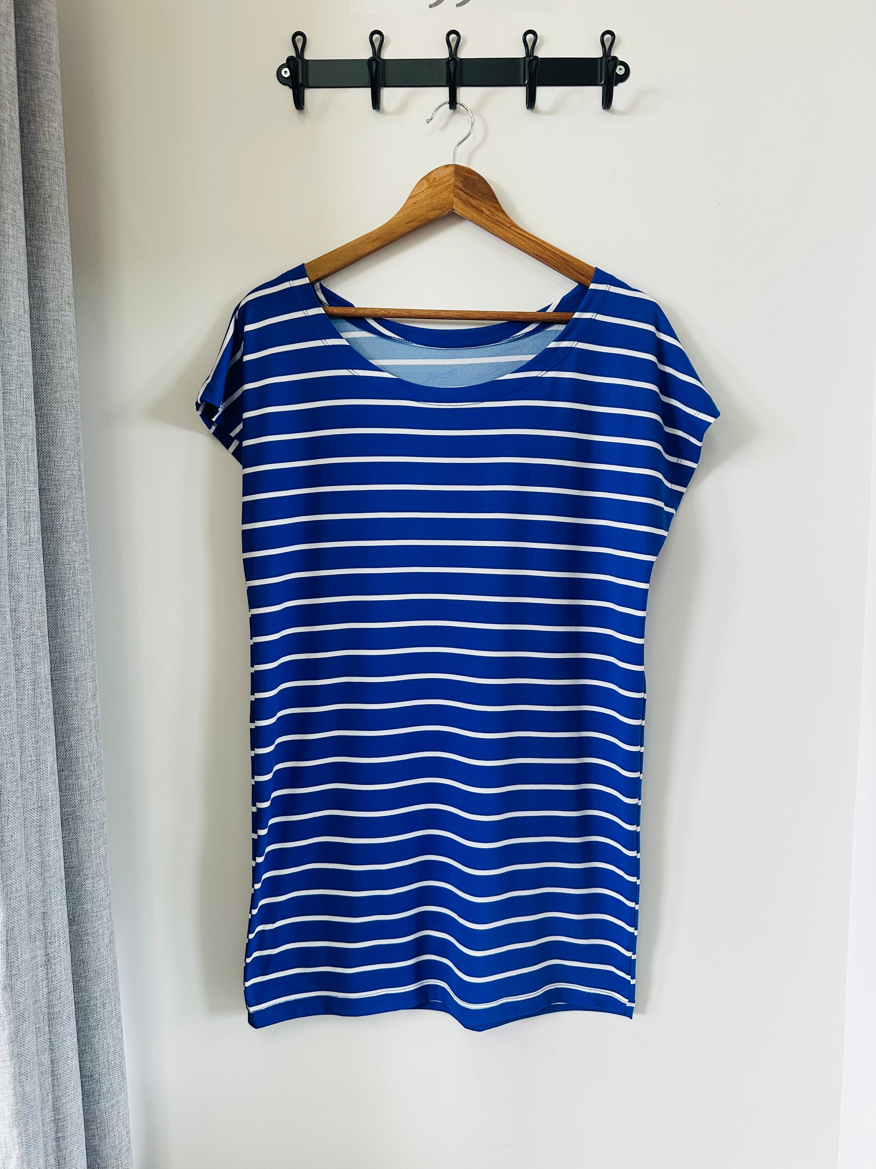 Tunique AMPLE Rayures Marine  **En Stock