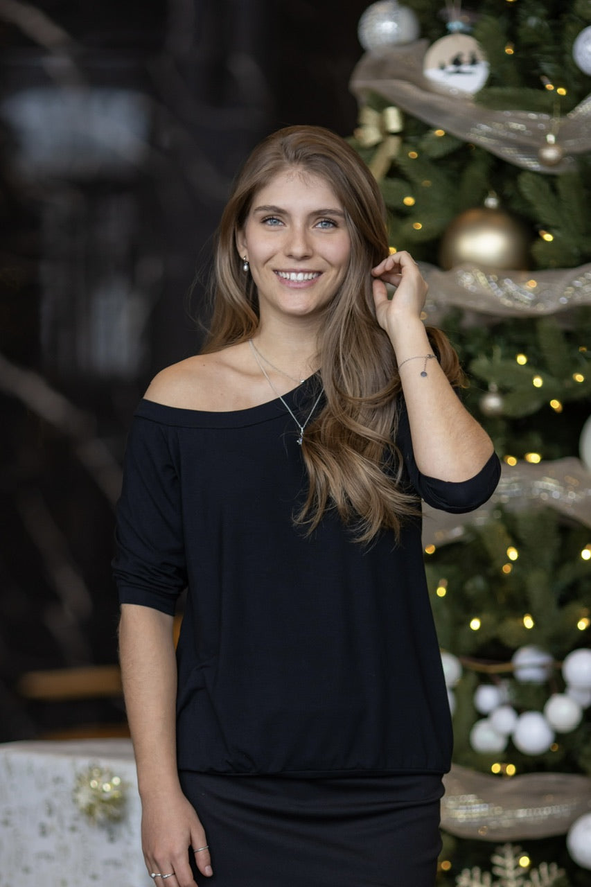 *Chandail JULIA Noir **En Stock