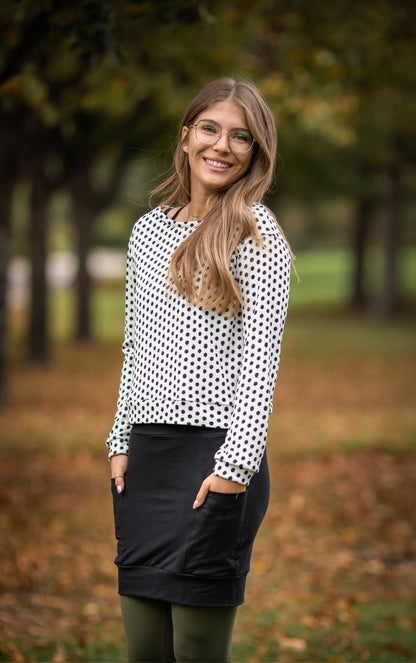 *NOUVEAU* Chandail CHLOÉ Pois **En Stock