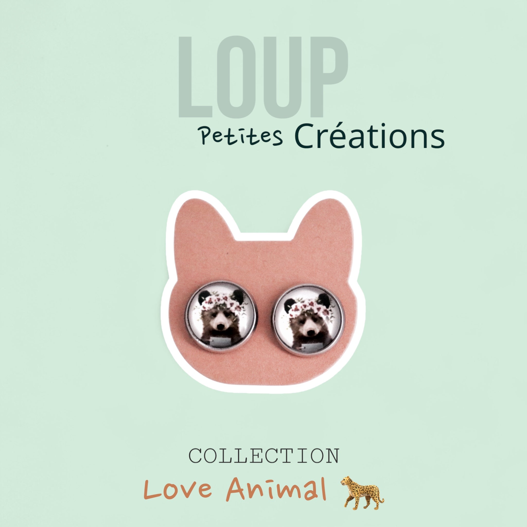 Boucles d’oreilles OURS 🐻