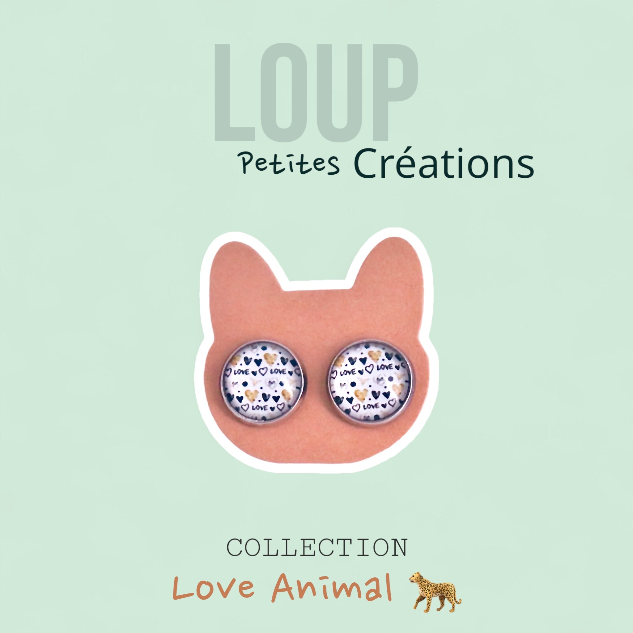 Boucles d’oreilles LOVE