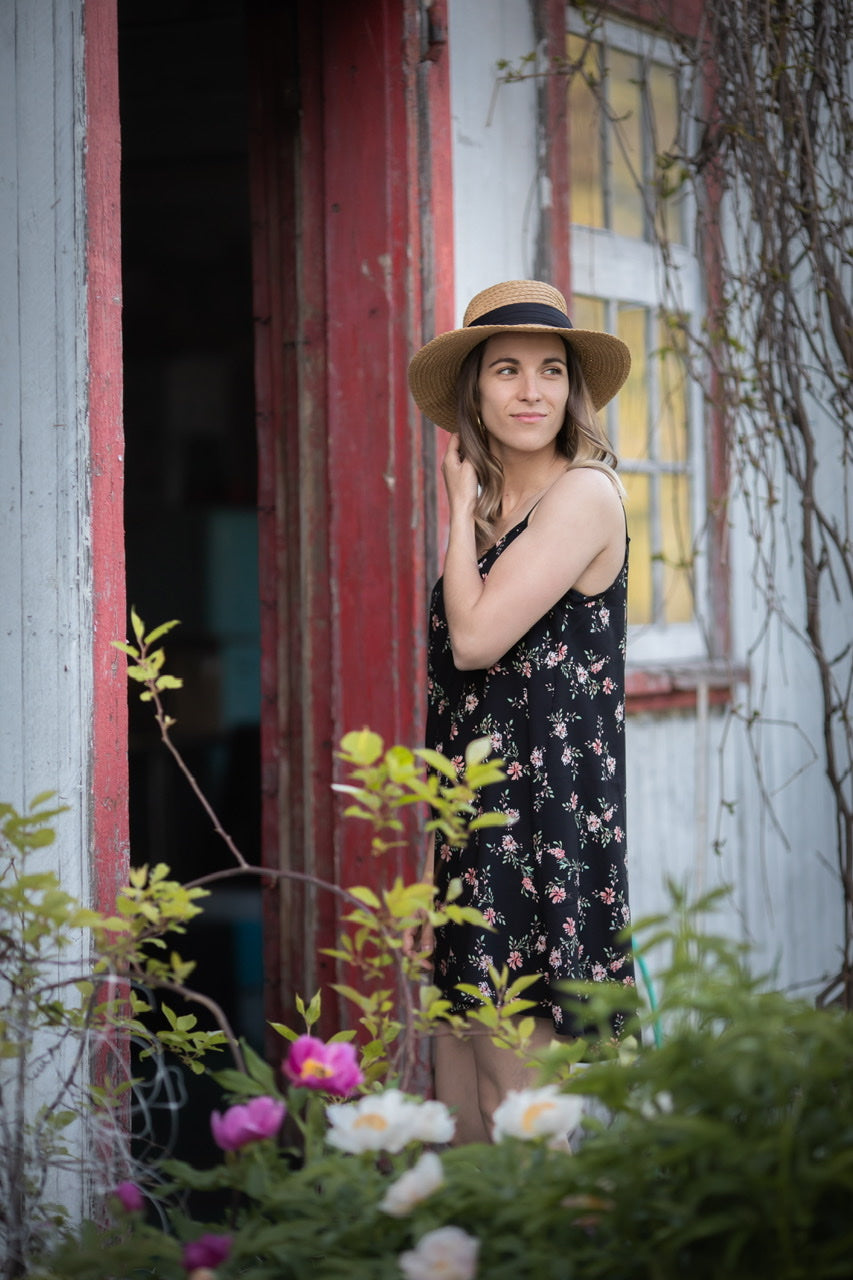 Robe JULIETTE  Floral Corail **En Stock