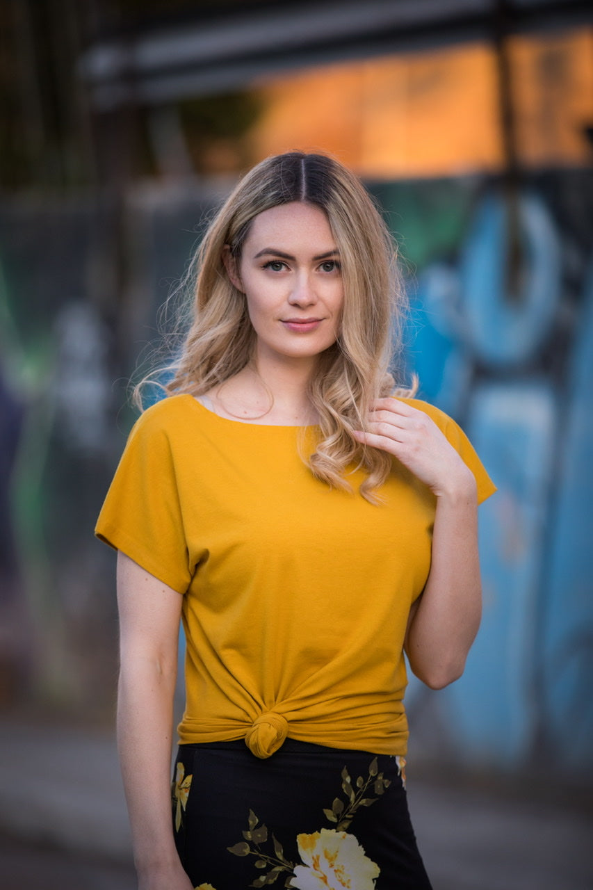 Chandail AMPLE Moutarde **En Stock