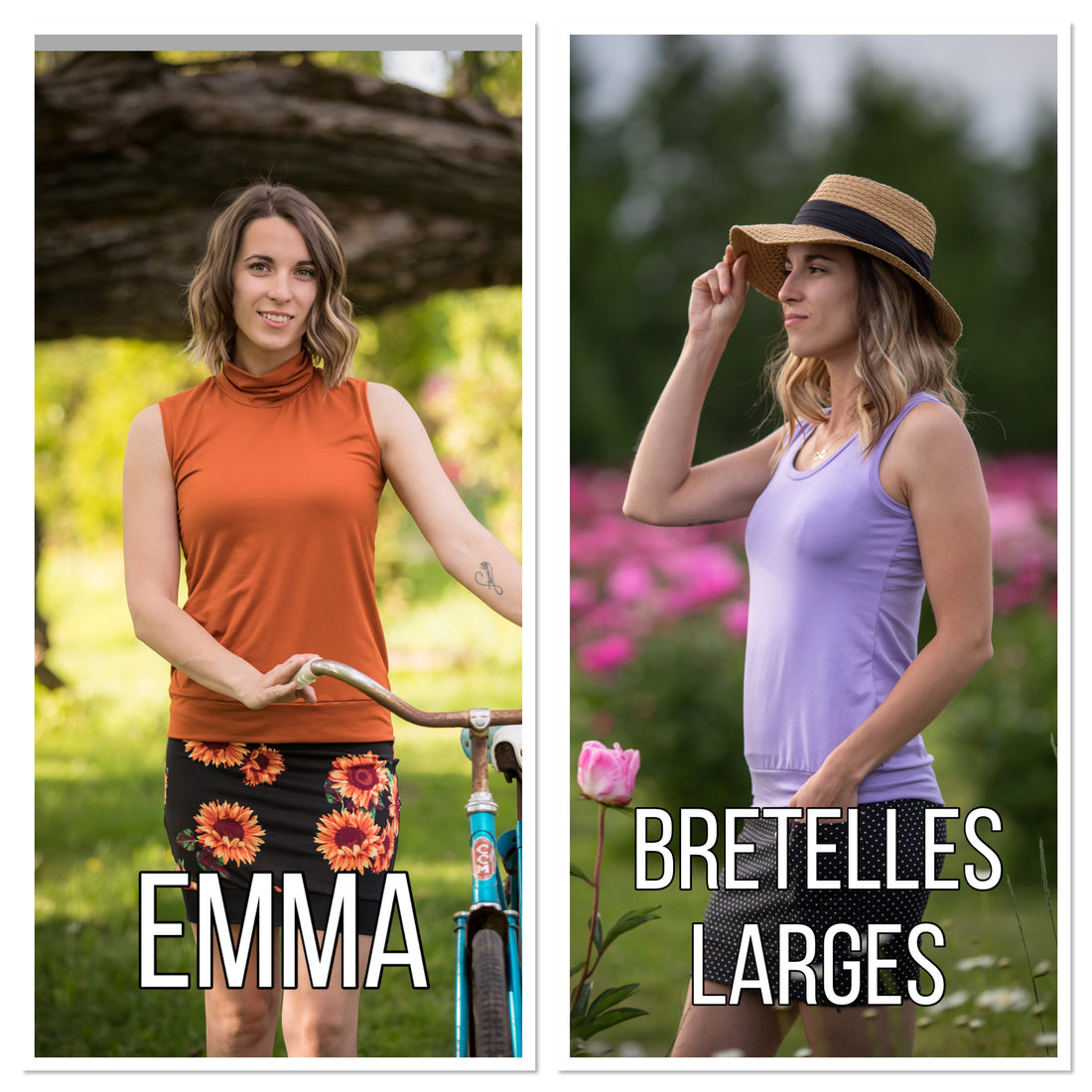 Camisole Bretelles Larges PASTEL **En Stock
