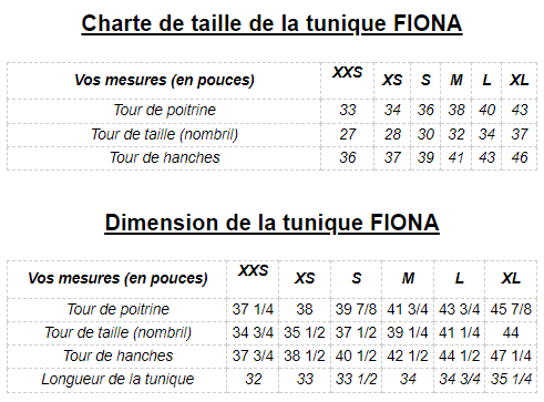 Tunique FIONA Rose Blush **En Stock